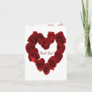 Search for red heart thank you cards Shower