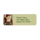 Search for santa claus return address labels St nick