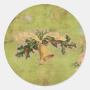 Search for vintage christmas bells stickers Victorian