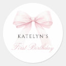 Search for girls 1st birthday stickers Baby girl