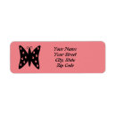 Search for butterfly design return address labels Nature