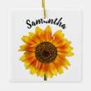 Search for yellow flower christmas tree decorations Bloom