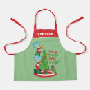 Search for christmas children aprons cat in the hats