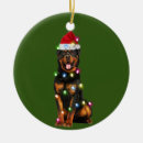 Search for rottweiler christmas tree decorations Xmas