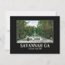 Search for savannah ga postcards Forsyth park