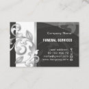 Search for funeral business cards Cremation