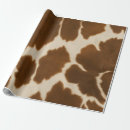Search for faux leather wrapping paper Cowhide