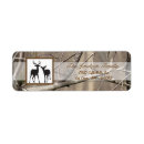Search for camo return address labels Deer
