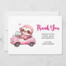 Search for sloth thank you cards Whimsical