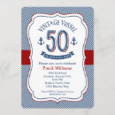 Search for nautical 50th birthday invitations Sailor