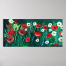 Search for red poppies posters Botanical