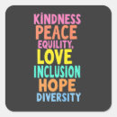 Search for unity in diversity stickers Kindness