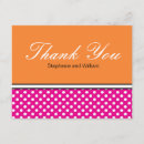 Search for orange dot cards Pink