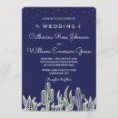 Search for starry wedding invitations Navy
