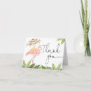 Search for luau thank you cards Flamingo