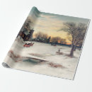 Search for happy yule wrapping paper Vintage christmas