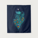 Search for peacock tapestries Feathers