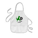 Search for kids dinosaur aprons T rex