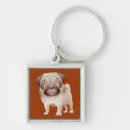 Search for pug cartoon key rings Cute