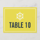 Search for table numbers postcards Nautical