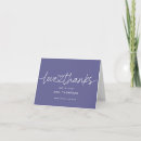 Search for purple bridal thank you cards Elegant