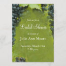 Search for vineyard bridal shower invitations Elegant
