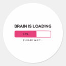 Search for brains stickers Stupid