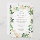 Search for floral wreath baby shower invitations Garden