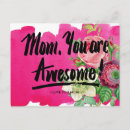 Search for you are awesome postcards Mum