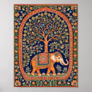 Search for traditional indian art Elephant