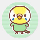 Search for budgerigar stickers Green