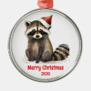 Search for racoons christmas tree decorations Animal