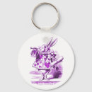 Search for rabbit key rings Alice in wonderland
