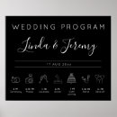 Search for itinerary wedding programmes Modern