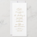 Search for gilded wedding invitations Gold