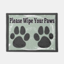 Search for paw doormats Animal paws