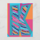Search for the letter k postcards Initial