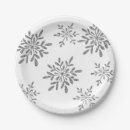 Search for snowflake plates Silver