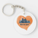 Search for colourful city key rings Watercolor