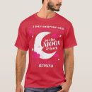 Search for to the moon and back tshirts Girlfriend