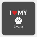 Search for boxer dog lover stickers Pets
