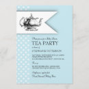 Search for tea party baby boy shower invitations Teapot