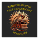 Search for fire truck posters Department