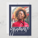 Search for lettered invitations Navy blue
