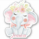 Search for flower elephant stickers Jungle