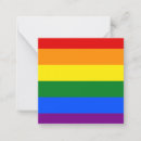 Search for flag horizontal note cards Gay