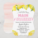 Search for summer fruit bridal shower invitations Lemonade