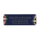 Search for navy return address labels weddings Marsala