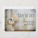Search for teddy bear save the dates Animal