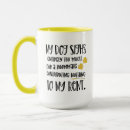 Search for yellow dog mugs Pet